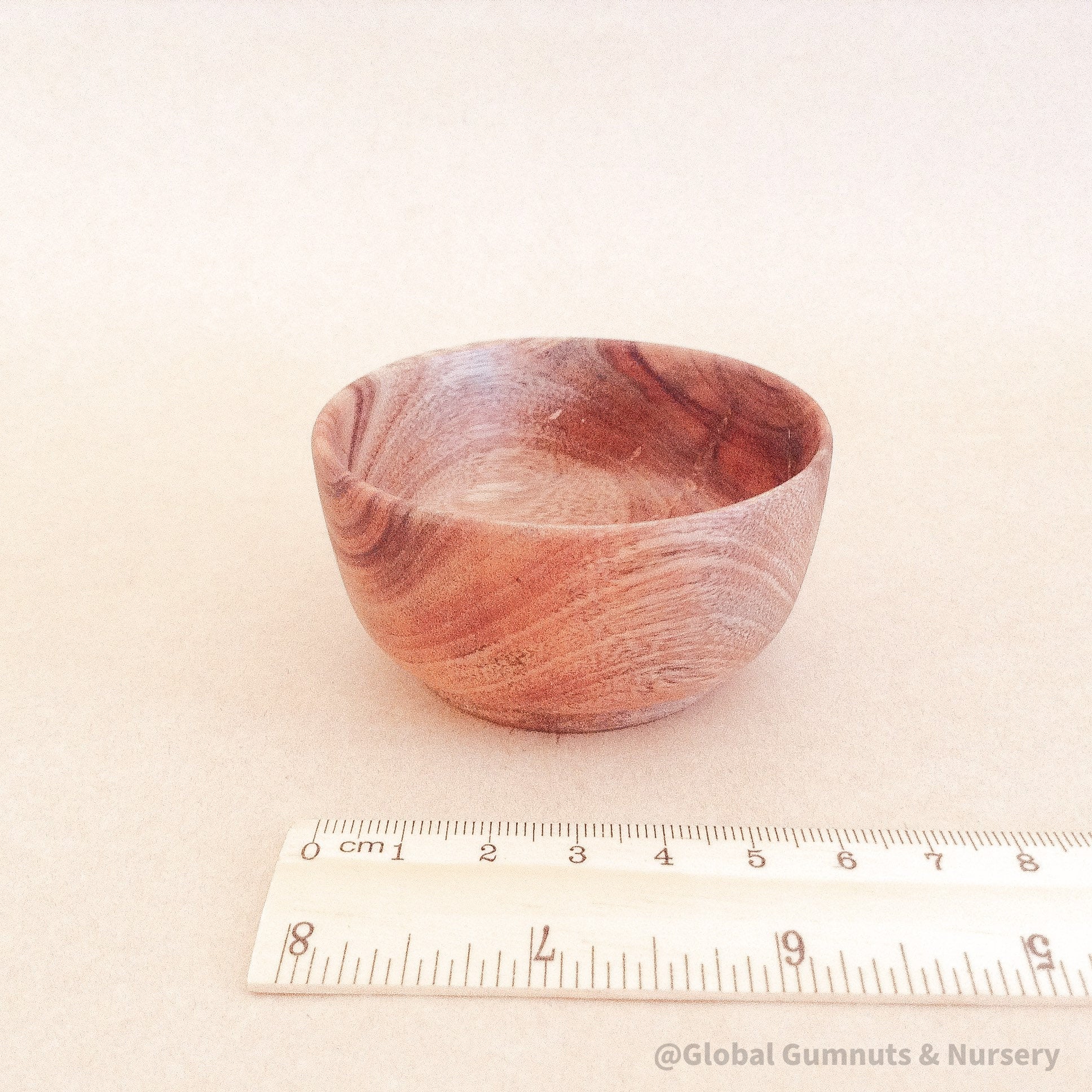 Campfour Laurel Wood Trinket Dish: Rustic charm bowl perfect for small items or display.