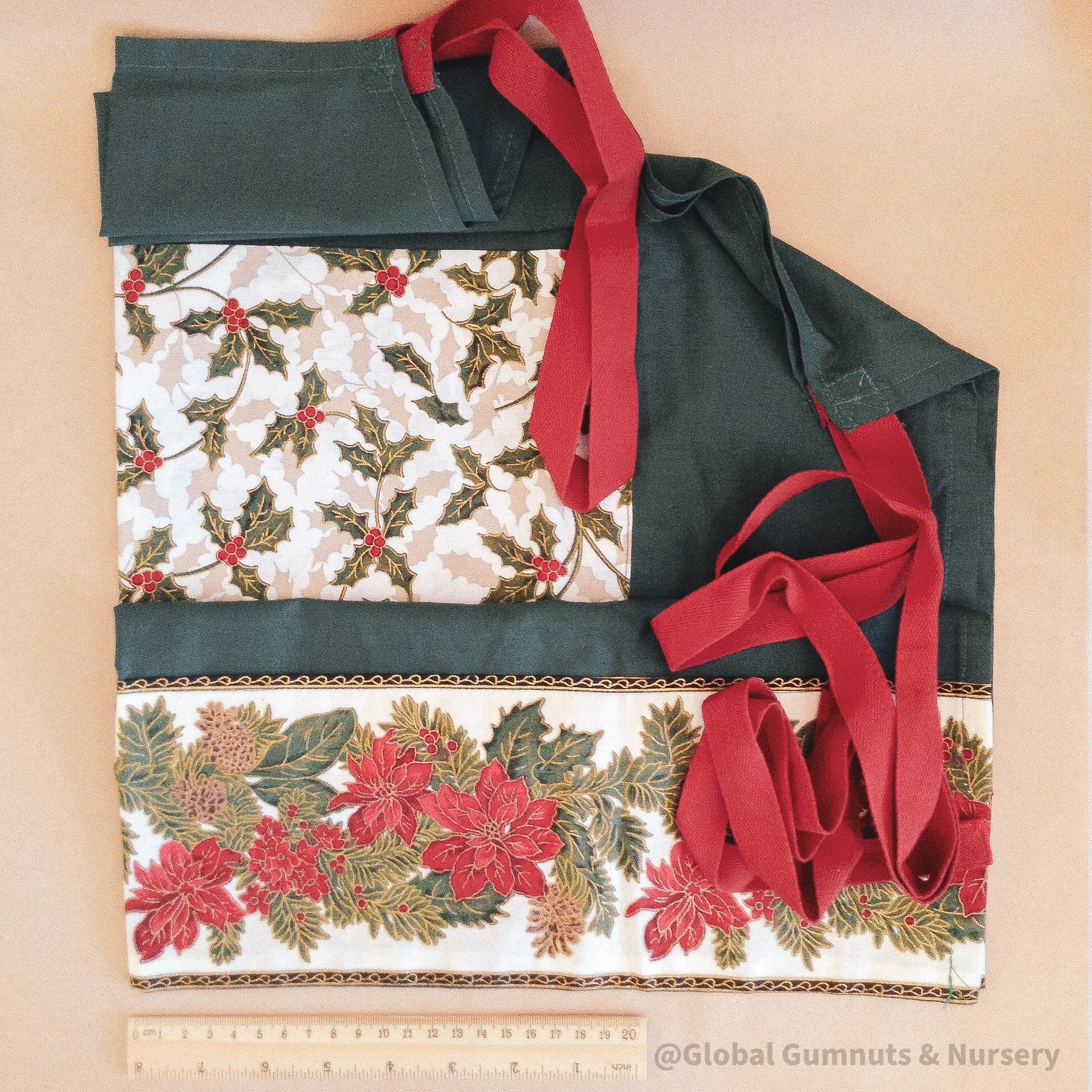 Christmas Aprons – Chef Edition: Festive aprons for kitchen or daycare use during holidays.