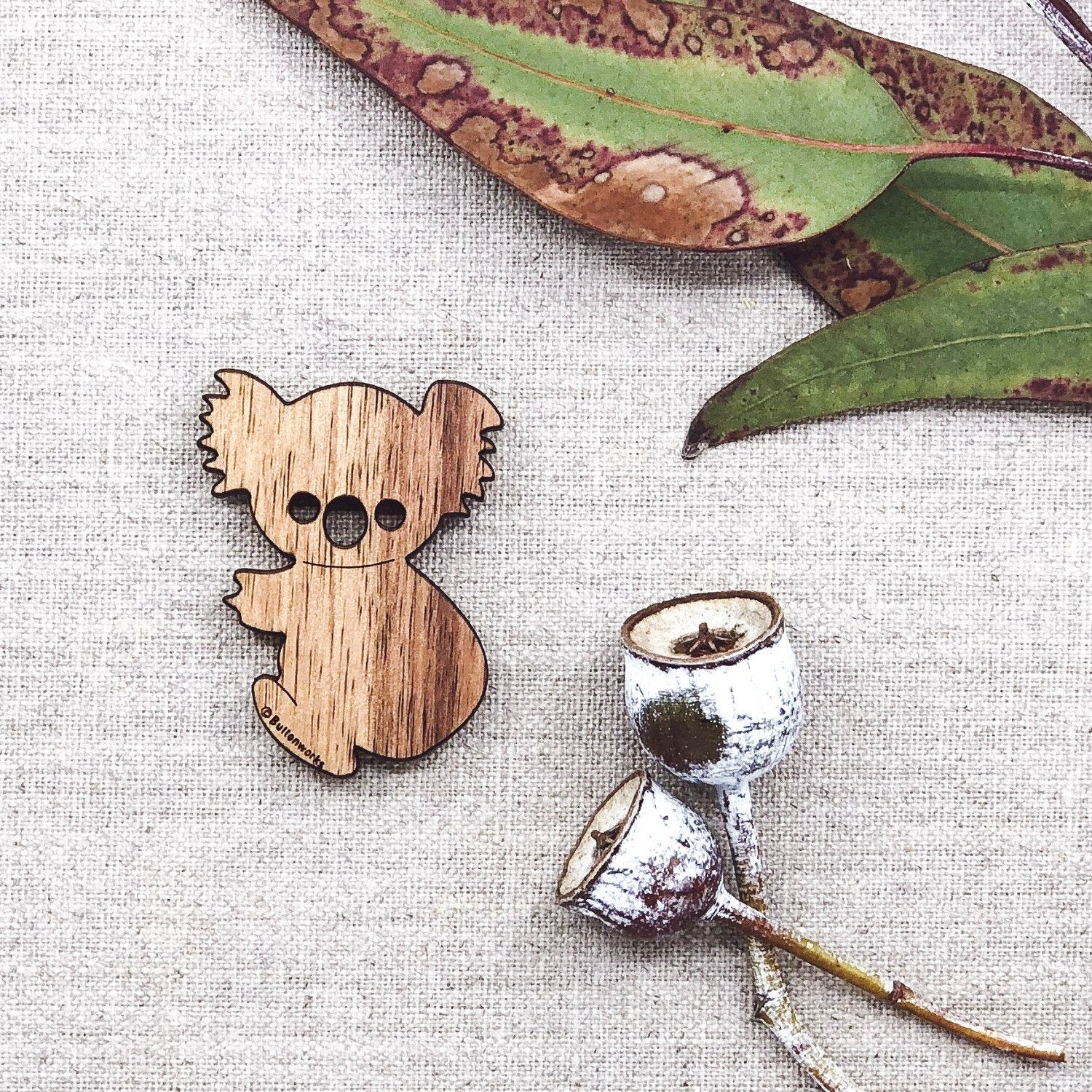Koala magnet, a giftable keepsake representing Australian wildlife and charm.