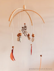 Autumn Baby Mobile: Handmade mobile inspired by Australian seasons.