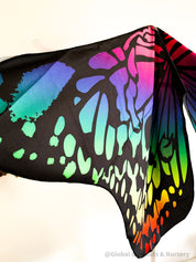 Rainbow Enchanting Butterfly Wings: Colourful, personalized butterfly wings for imaginative dress-up play, perfect for outdoor or indoor fun.