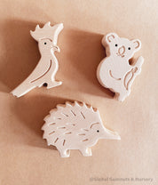 Aussie Animals 3 Set: Montessori-friendly set of Australian native animal figures.
