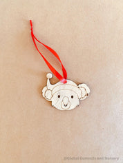 Australian animal Christmas ornaments, available as a set of 3 or individually. Handcrafted for a festive touch.