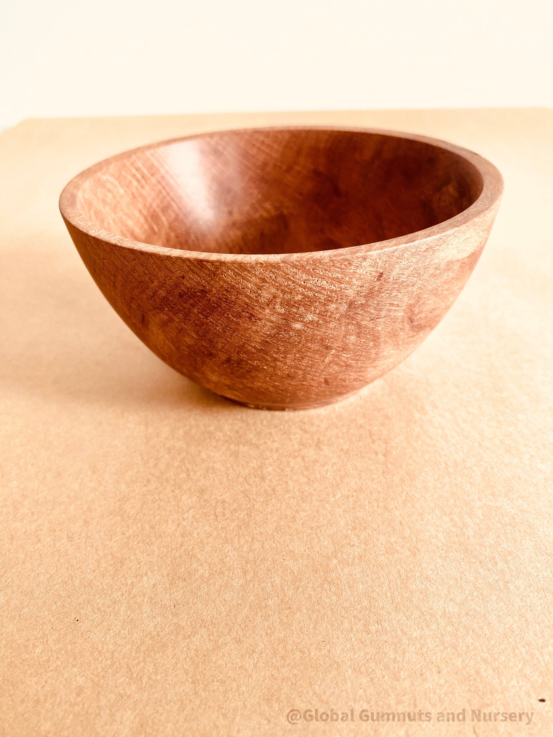 Sheoak Wood Bowl: Versatile handcrafted bowl made from Western Australian Sheoak.