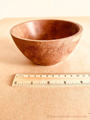 Sheoak Wood Bowl: Versatile handcrafted bowl made from Western Australian Sheoak.