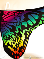 Rainbow Enchanting Butterfly Wings: Colourful, personalized butterfly wings for imaginative dress-up play, perfect for outdoor or indoor fun.