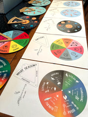 Digital Mega Set of 5: Digital educational set featuring emotions, solar system, and Noongar seasons.
