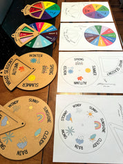 Digital Mega Set - Teaching Resource: Downloadable teaching tool featuring days, seasons, weather, and months for classroom learning.