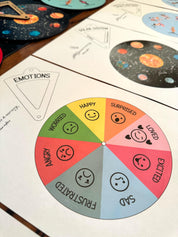Digital Mega Set of 5: Digital educational set featuring emotions, solar system, and Noongar seasons.