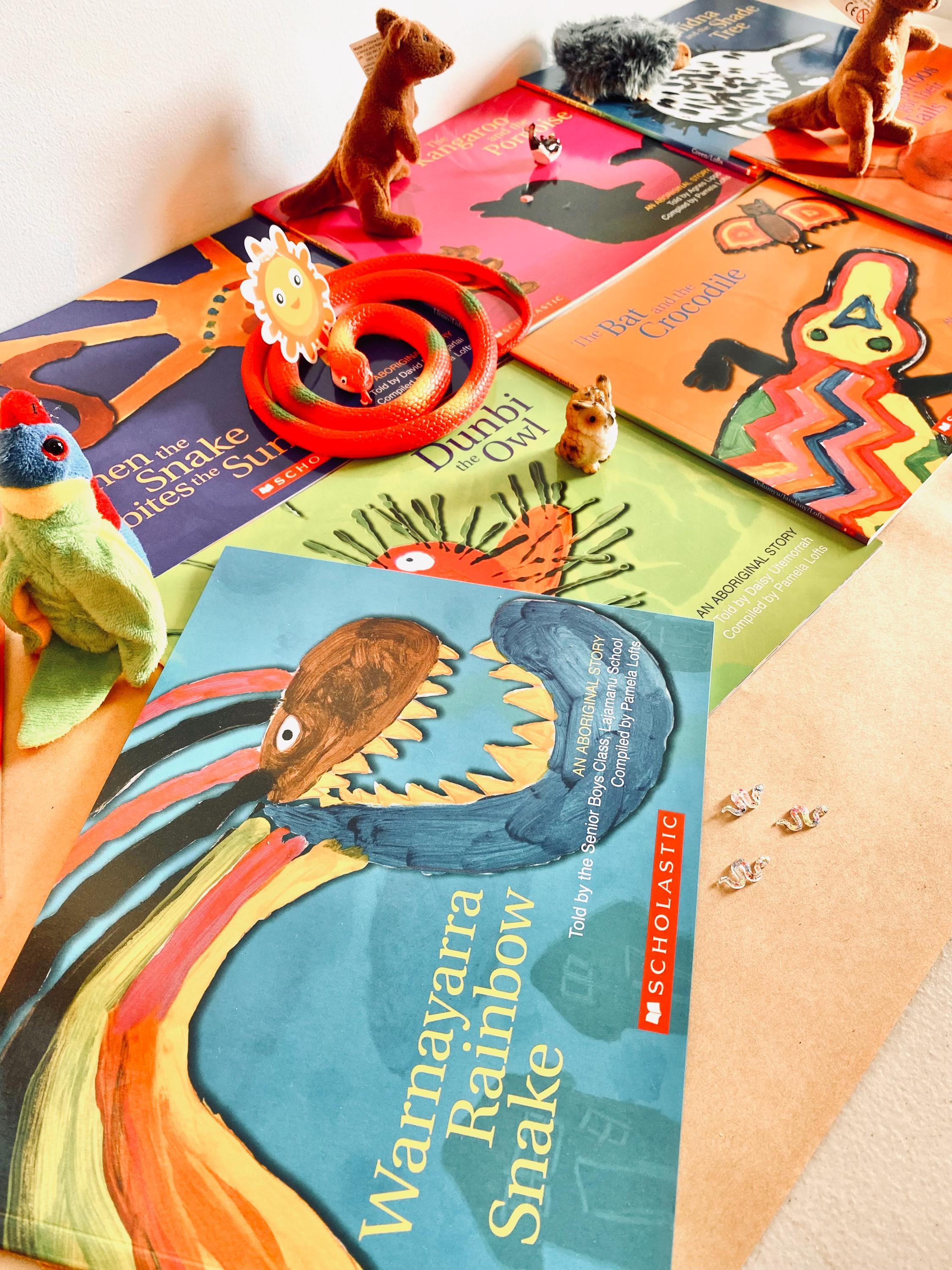 PRELOVED Dreamtime Stories: Indigenous tales with matching elements for cultural learning.