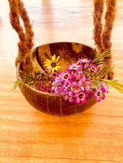 Coconut Play Basket: Eco-friendly play basket designed for beach adventures.