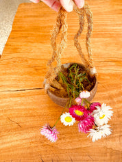 Coconut Play Basket: Eco-friendly play basket designed for beach adventures.