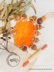 easter gumnut nature stamps: set of 4 or 8 easter-themed gumnut stamps for crafting.