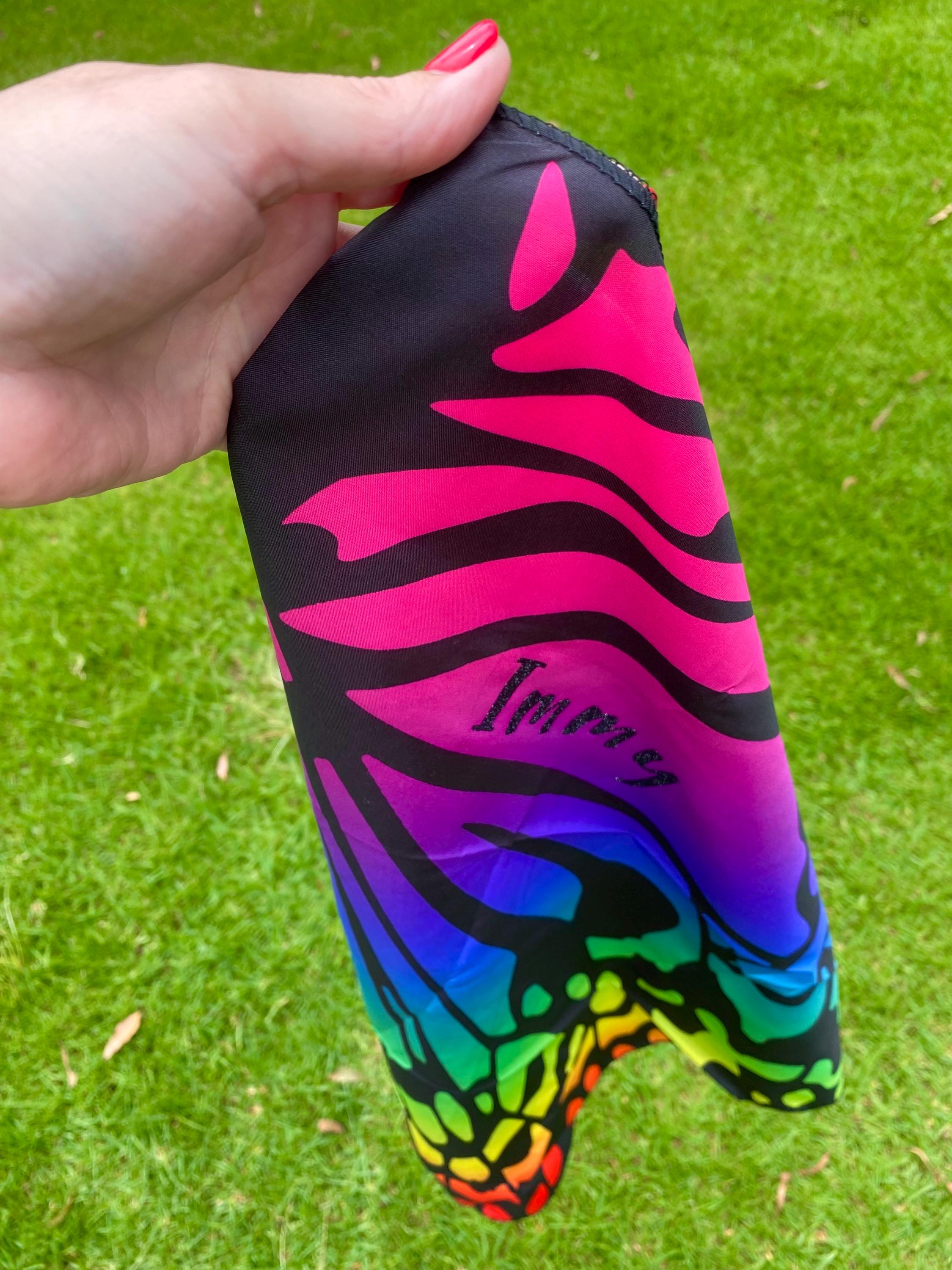 Rainbow Enchanting Butterfly Wings: Colourful, personalized butterfly wings for imaginative dress-up play, perfect for outdoor or indoor fun.