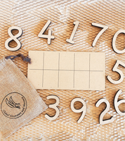 Tableau TENS numéroté en bois