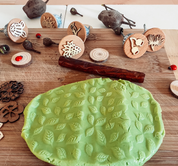 Detailed pattern rolling pins for kids