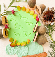 Detailed pattern rolling pins for kids