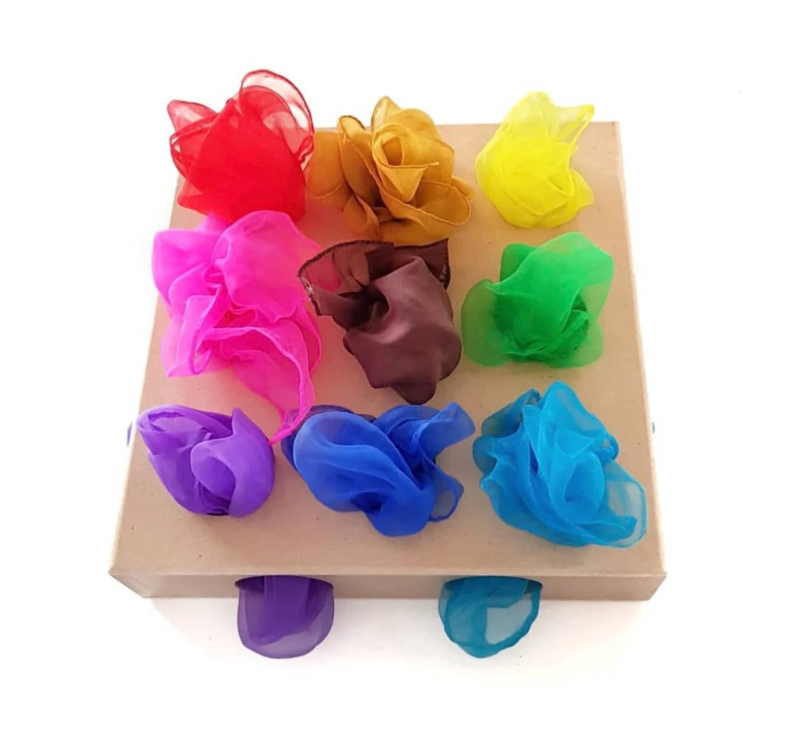 Baby & Toddler Sensory Play Scarves