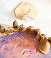 Australian Animal Gumnut Playdough Stamps