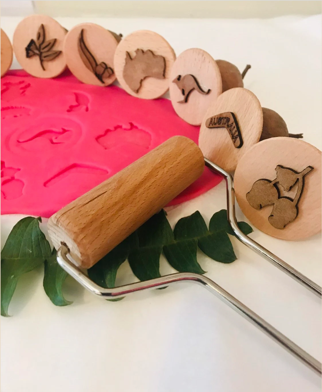 Australian Animal Gumnut Playdough Stamps