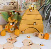 Wooden Mini Bees (Small)