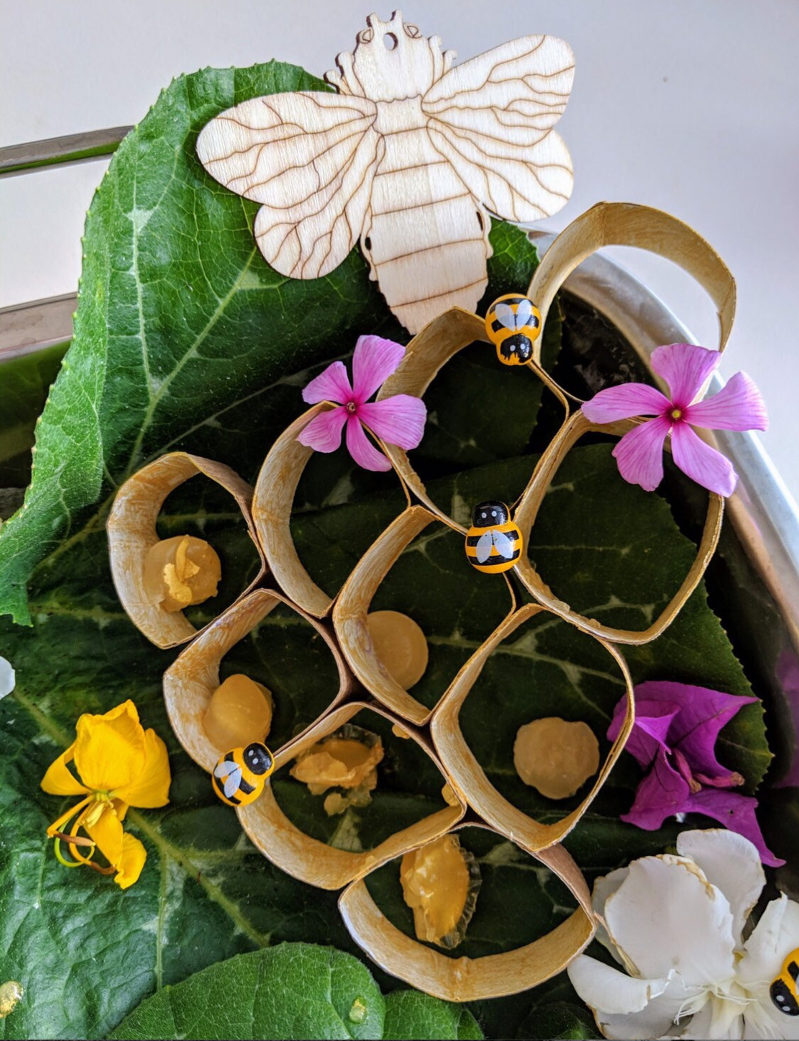 Wooden Mini Bees (Small)