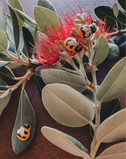 Wooden Mini Bees (Small)
