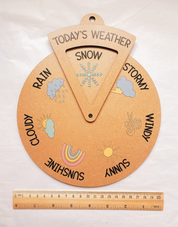 DIY Spinner Dial - Daily Weather Forecast - DIGITAL Tool for Kids