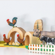 Petite clôture en bois