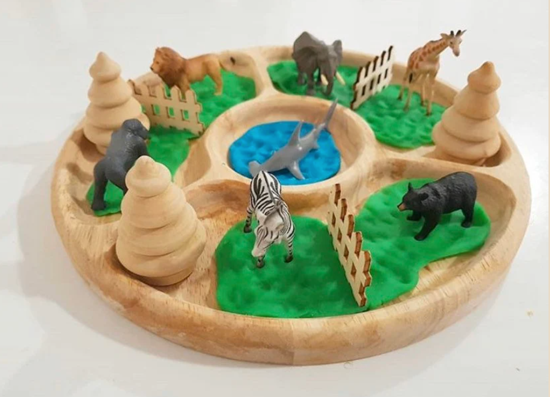 Petite clôture en bois
