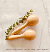 Natural Wooden Maracas (1 Or Set)