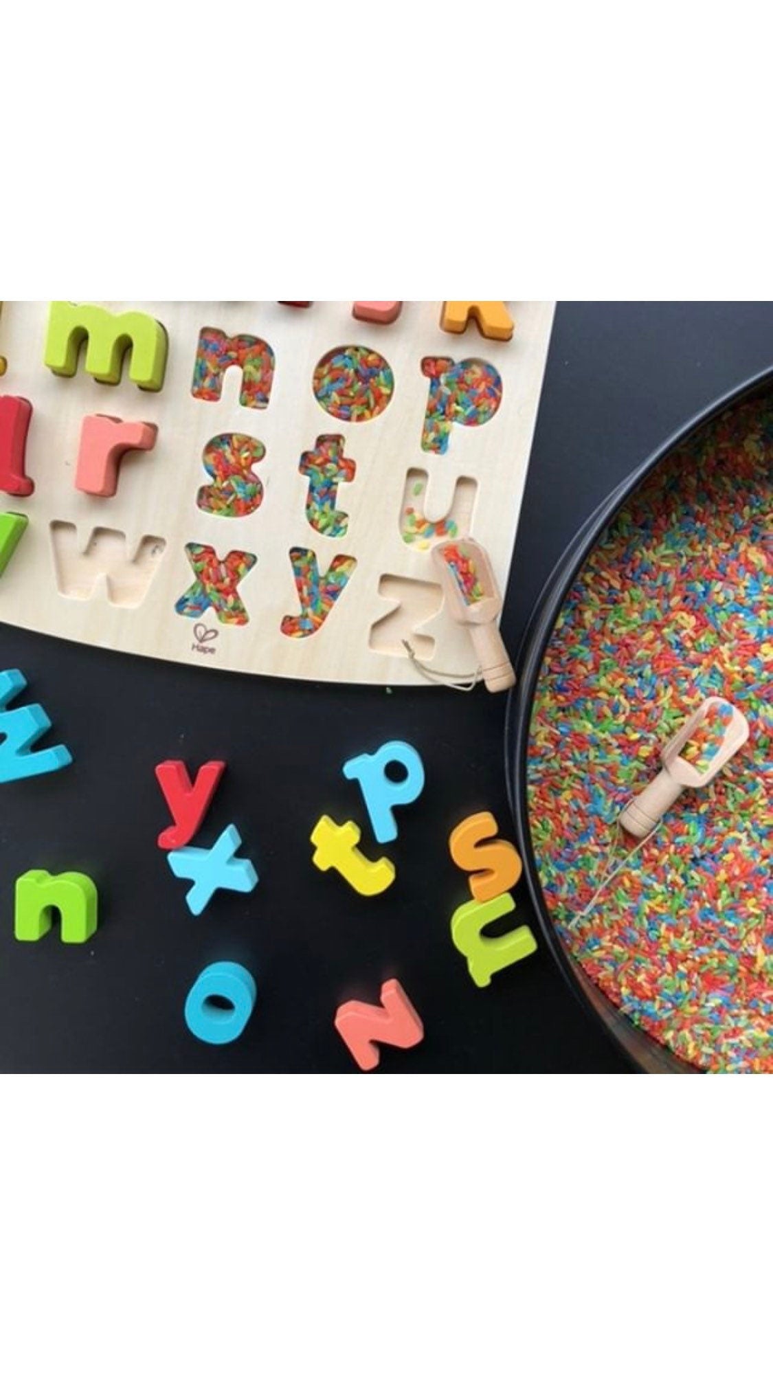 Mini Child Scoops: Small scoops for sensory play or crafting.