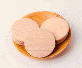 Disques ronds en bois de 5 cm