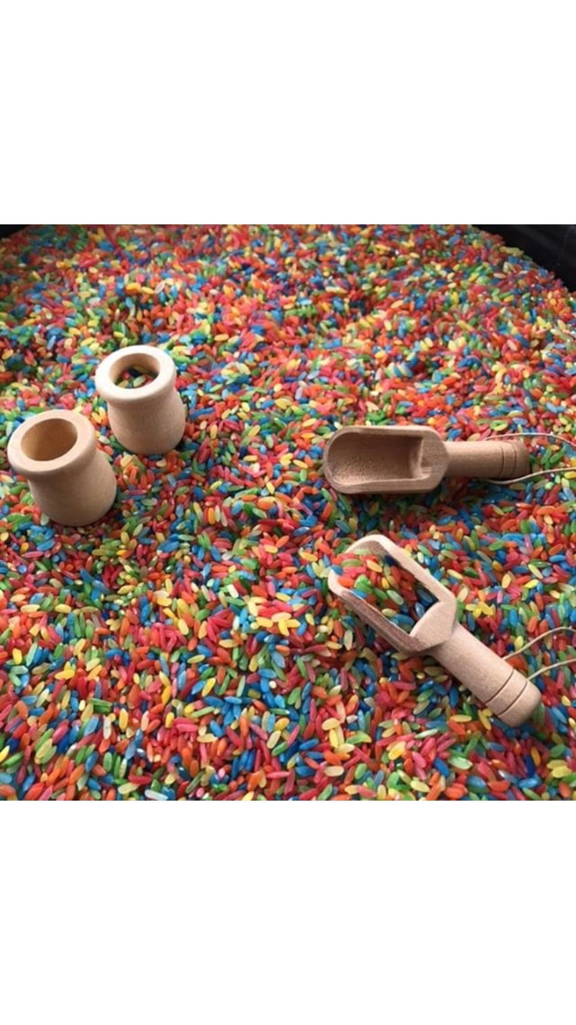 Mini Child Scoops: Small scoops for sensory play or crafting.
