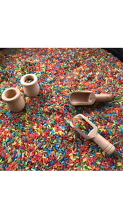 Mini Child Scoops: Small scoops for sensory play or crafting.