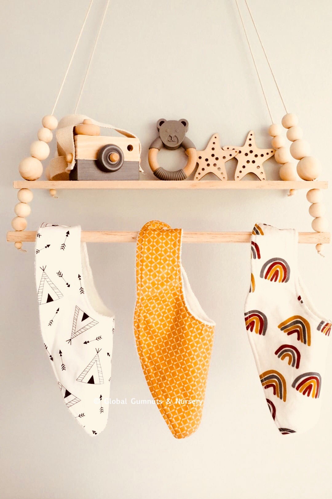 Starfish wooden sets, a beach-themed addition to decor or play.