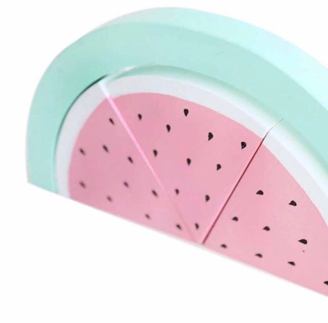 Watermelon puzzle, a fruity and educational toy.