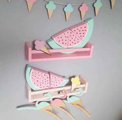 Watermelon puzzle, a fruity and educational toy.