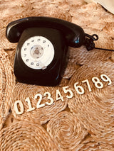 0-9 Wooden Numbers | Set of 10