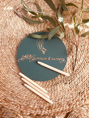Wooden Pencil Tracing Board Tool: Wooden tool for pre-writing practice and tracing.