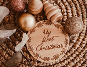 wooden forest christmas trees: diy wooden trees for crafting or cake toppers.