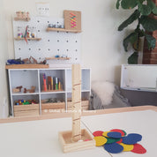 Marble tower toy, an engaging and interactive game for hours of entertainment.
