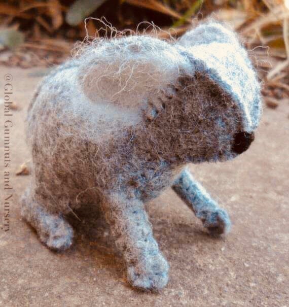 Handcrafted felt Australian animals available individually, perfect for imaginative play or as charming keepsakes.