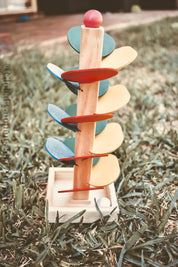 Marble tower toy, an engaging and interactive game for hours of entertainment.