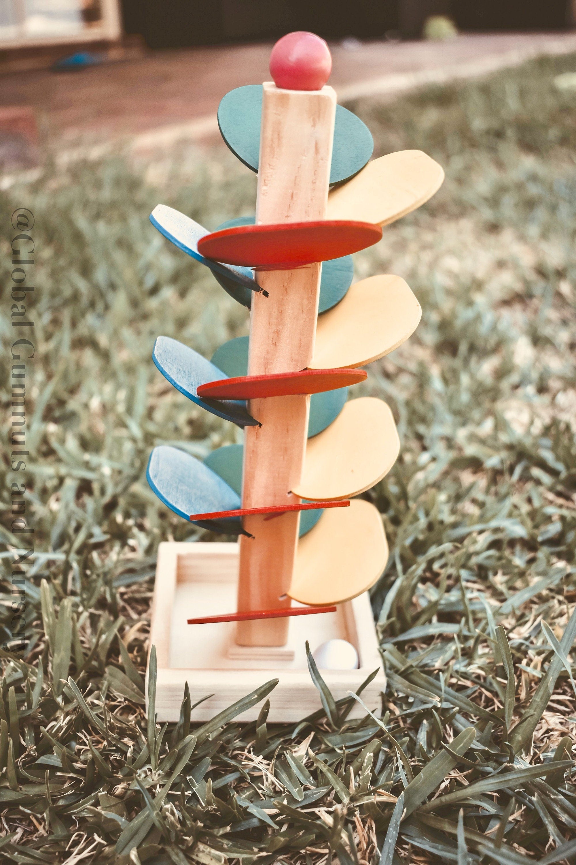 Marble tower toy, an engaging and interactive game for hours of entertainment.