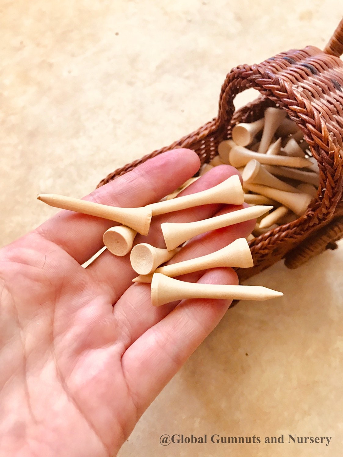 CORK and Tools Set: Kids’ wooden hammer and nail set with corkboard and wooden nails for creative crafting and playdough fun.