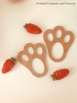 Zanahorias de fieltro