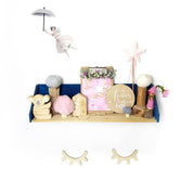 Miniature wall umbrella décor, perfect for fairy umbrellas or elf umbrella displays.