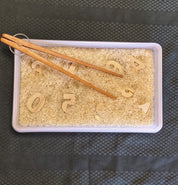 Wooden Number Set: 10-piece wooden number set for learning and crafting.