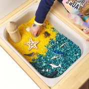Starfish wooden sets, a beach-themed addition to decor or play.